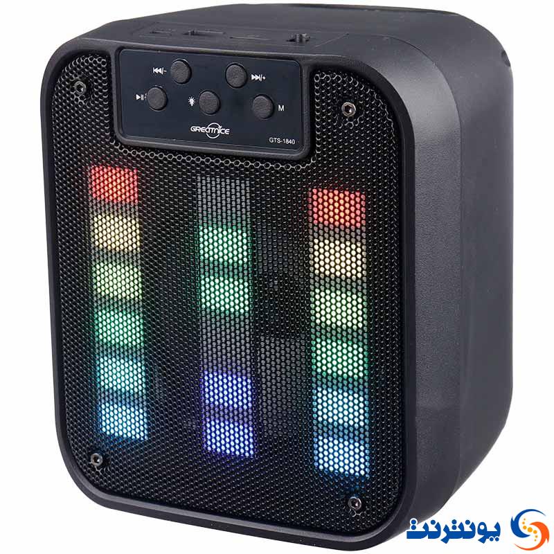 اسپیکر بلوتوثی قابل حمل مدل GTS-1840